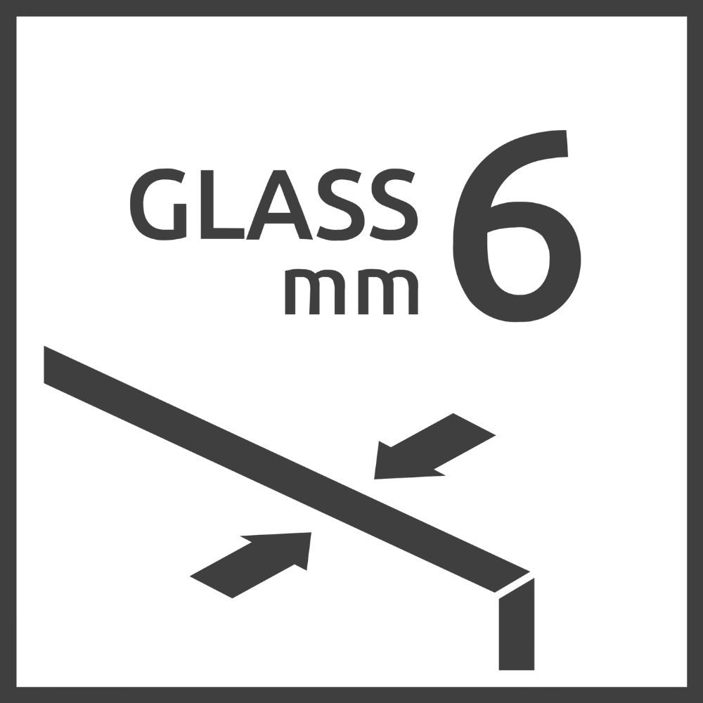 Menteşeli Duşakabin Camı 6 mm mi 8 mm mi?