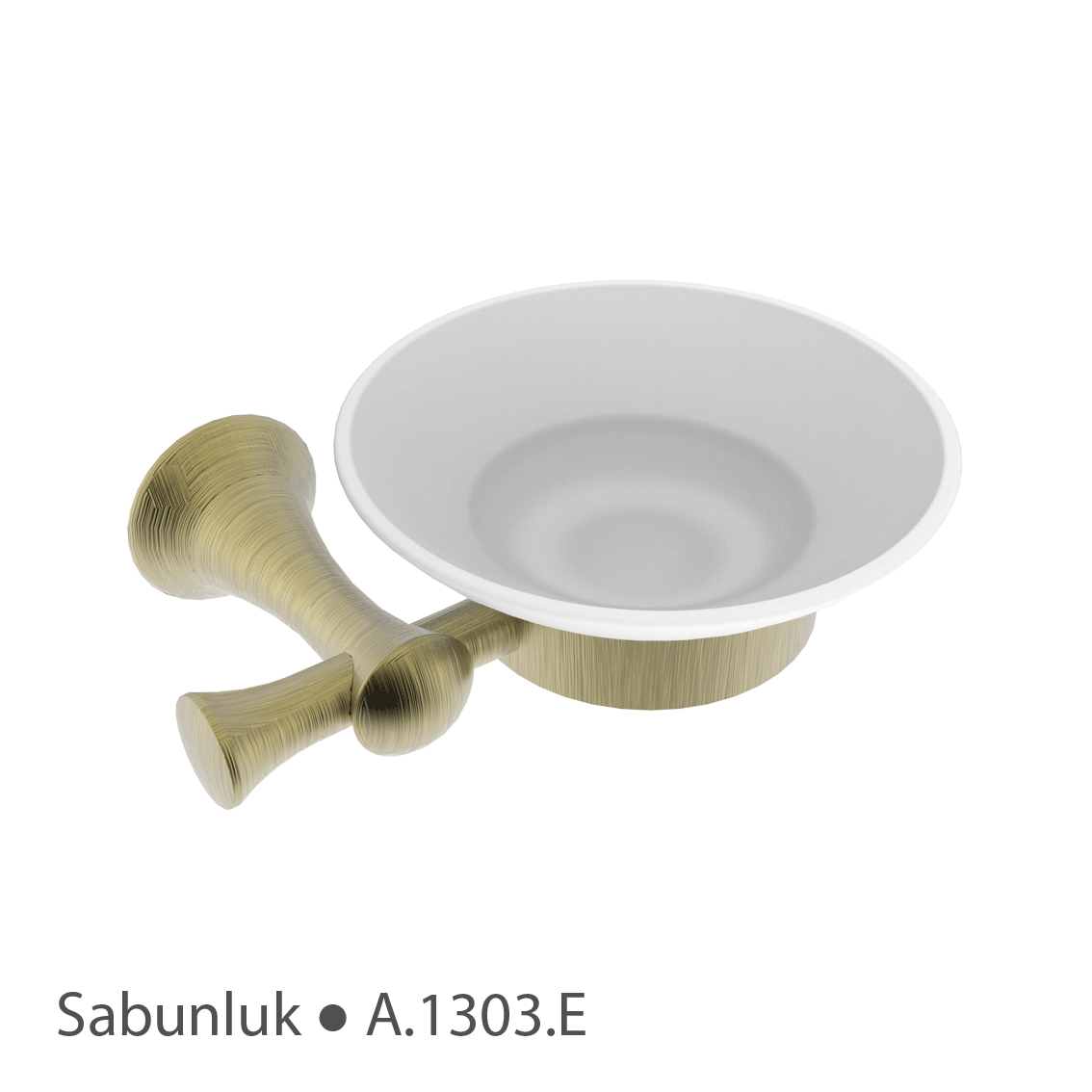 Art Deluxe - Antik Sarı - Sabunluk A.1303.E