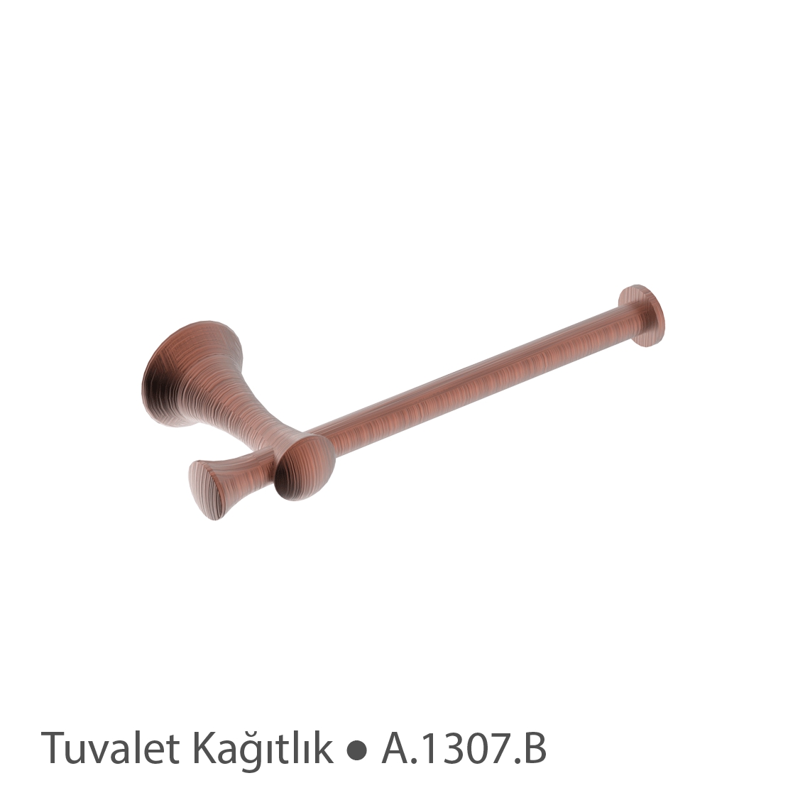 Art Deluxe - Antik Bakır - Tuvalet Kağıtlık A.1307.B