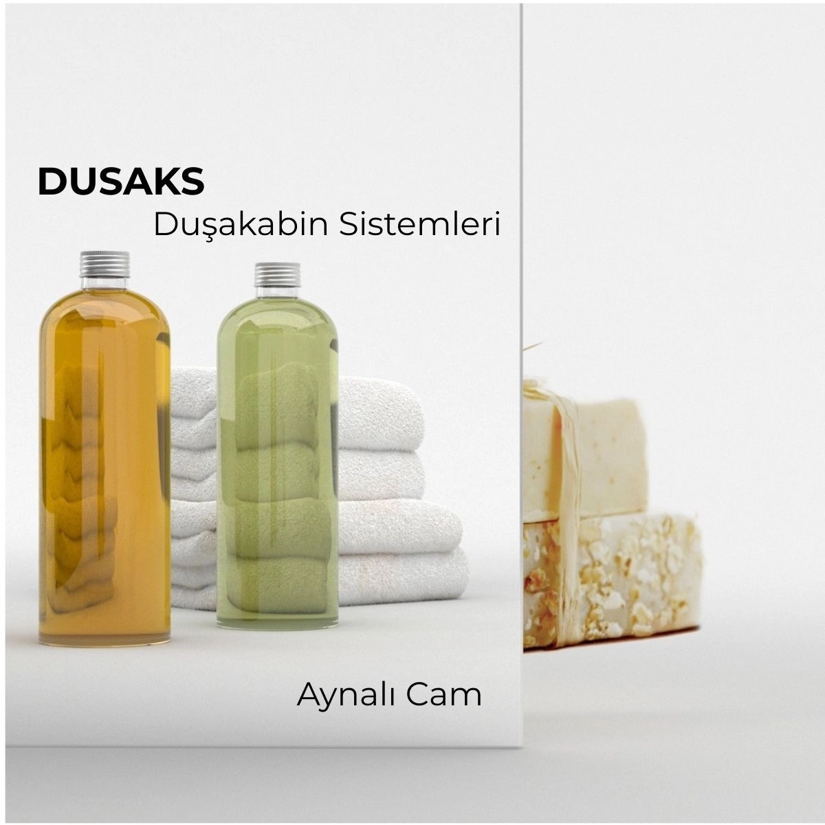 Çekmeköy Menteşeli Duşakabin Siyah