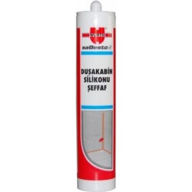 Duşakabin Silikonu Şeffaf 310 Ml