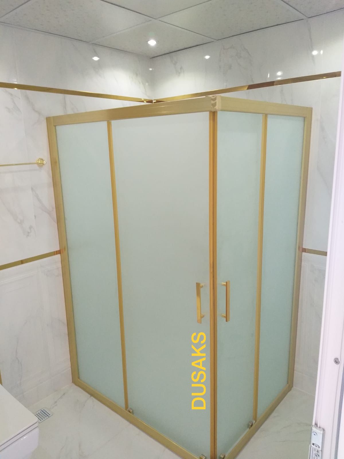 Gold Duşakabin Kumlamalı H190