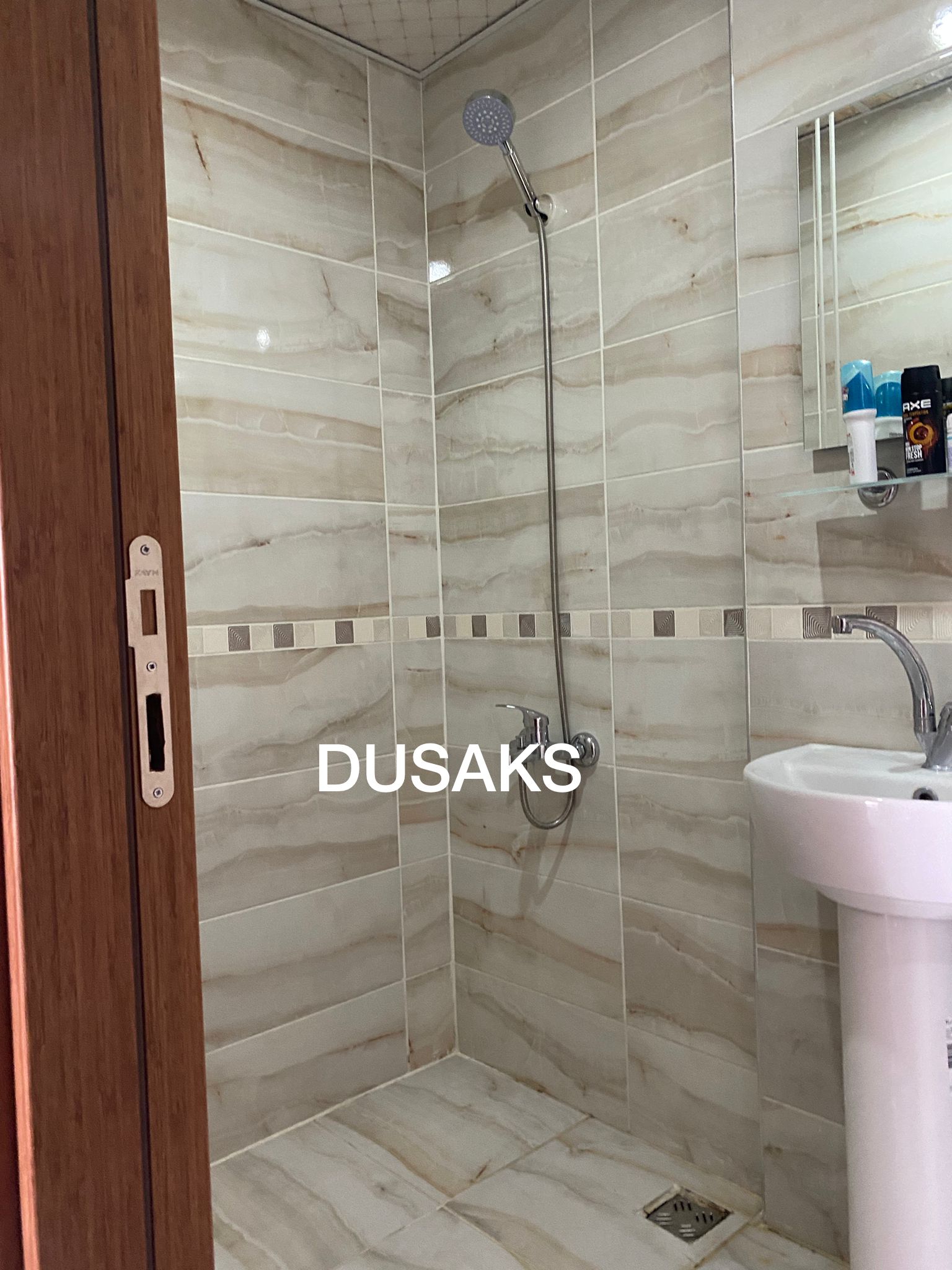 Katlanır Duşakabin Desenli