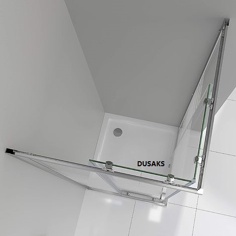 Parlak Duşakabin Kumlama Cam H 190