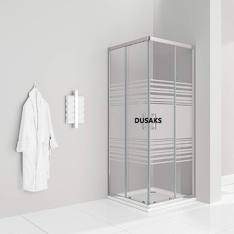 Parlak Duşakabin Kumlama Cam H 190