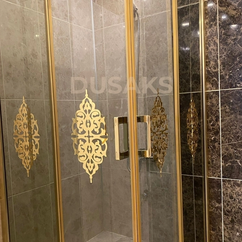 Sari Duşakabin Füme Cam H 190 Cm