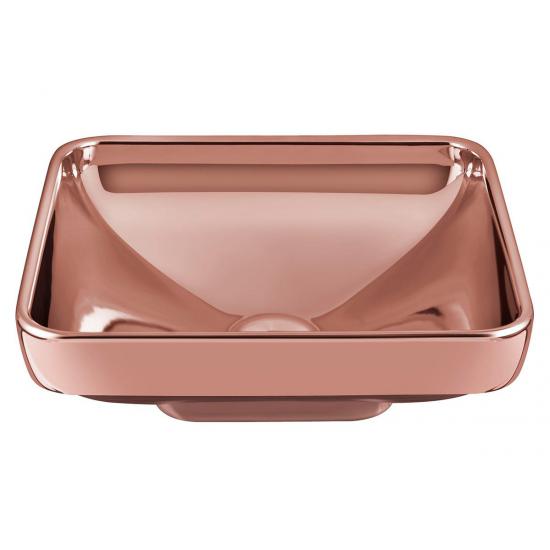 Water Jewels Çanak LavaboArmatür Deliksiz, Su Taşma Deliksiz, 40 cm, Bakır 4441B073-0016