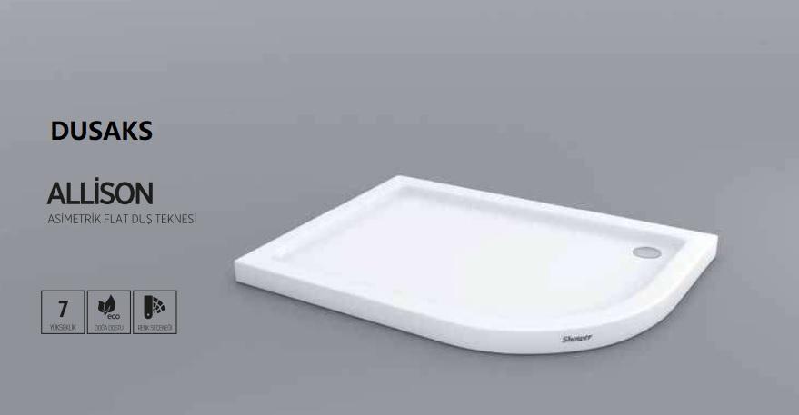 ASİMETRİK FLAT DUŞ TEKNESİ H 7