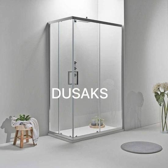 Parlak Duşakabin Kumlama Cam H 190