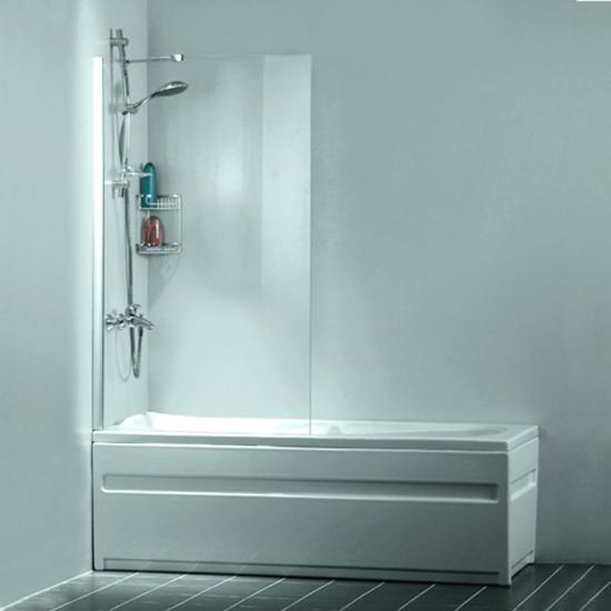 Kapısız Küvet Üstü Cam Duşakabin H 190 cm Kapısız Küvet Üstü Cam Duşakabin H 190 cm