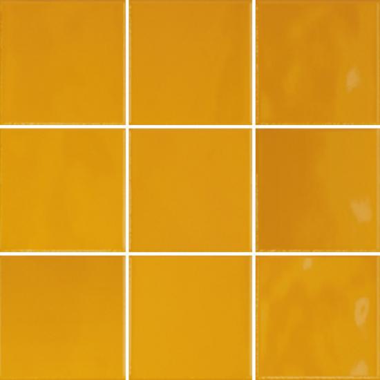 10x10 Retromix Fon Amber Sarı Parlak