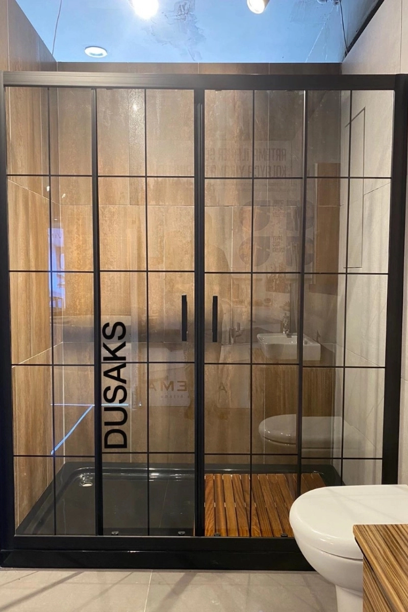 İki Duvar Arası Duşakabin Modelleri Duş Kapıları